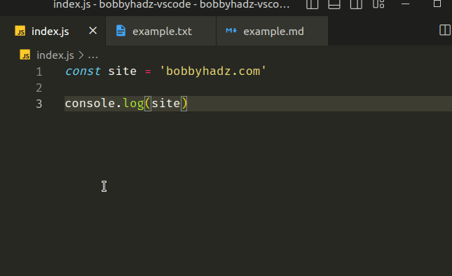 vscode close single tab