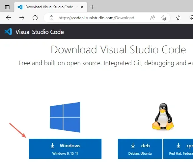 download windows vscode installer