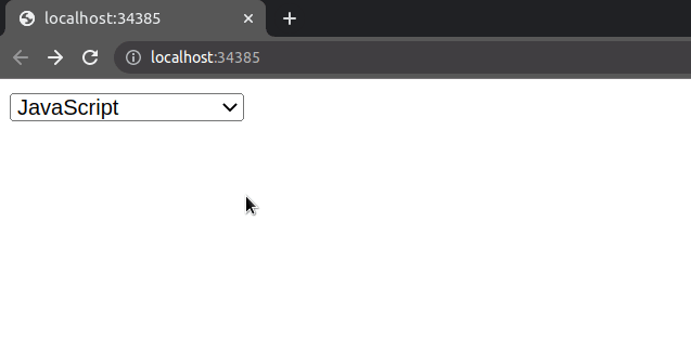 change option background color on hover using box shadow