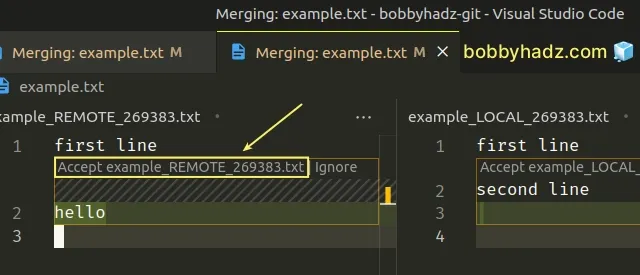 resolve merge conflicts