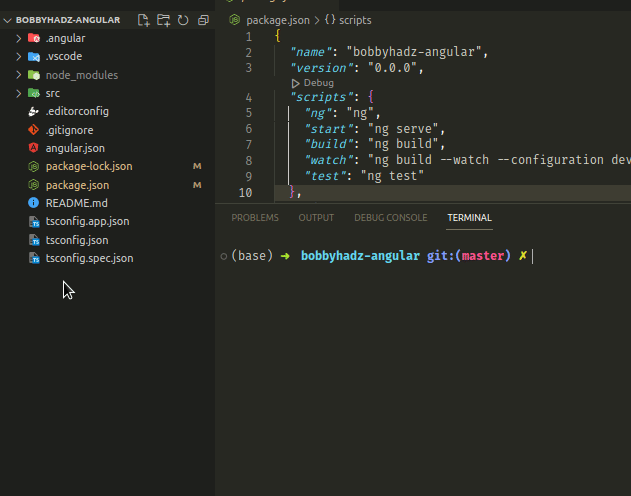 vscode open in integrated terminal