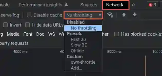 make sure network not offline