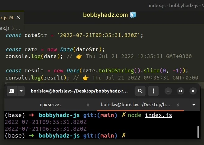 How To Create A Date Without Timezone In JavaScript Bobbyhadz