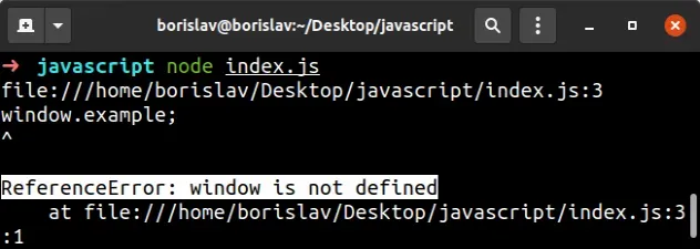 Referenceerror: Window Is Not Defined In Javascript [Solved] | Bobbyhadz
