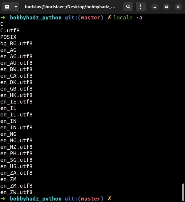 Python Locale Error Unsupported Locale Setting Solved Bobbyhadz