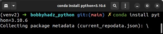 conda install python 3 10