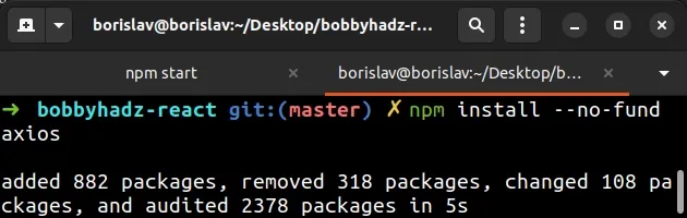  X Npm Packages Are Looking For Funding On Npm Install Bobbyhadz