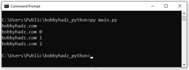 set python exe as executable