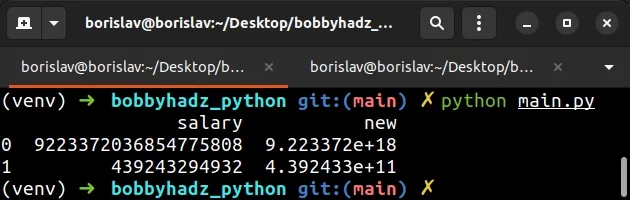 Overflowerror Python Int Too Large To Convert To C Long Bobbyhadz