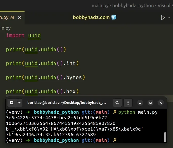 Generate A Random Alphanumeric String In Python Bobbyhadz