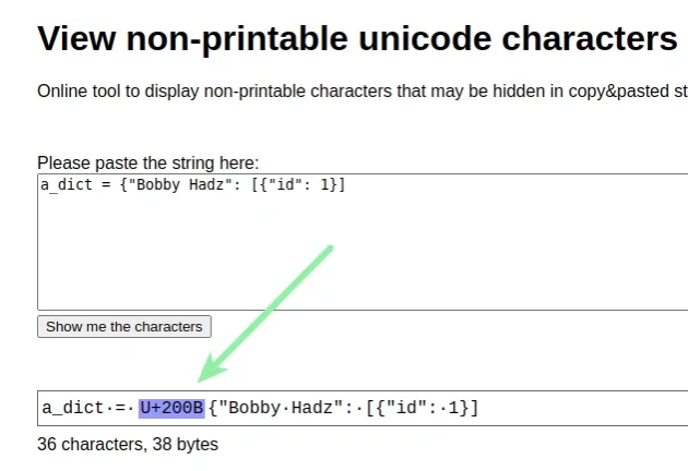 SyntaxError Invalid Character In Python Solved Bobbyhadz