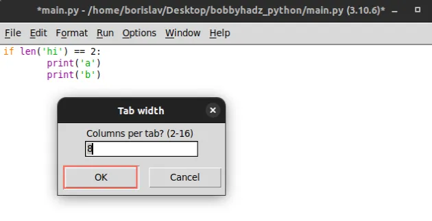 Python: Inconsistent Use Of Tabs And Spaces In Indentation | Bobbyhadz