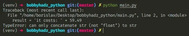 typeerror can only concatenate str not float to str