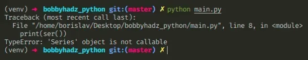 Typeerror: 'Numpy.Ndarray' Object Is Not Callable In Python | Bobbyhadz