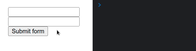 clear input values after form submit