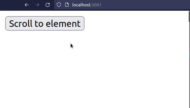 How To Scroll To An Element On Click In React | Bobbyhadz