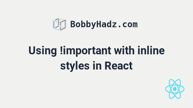 Nếu bạn đang tìm kiếm một cách tối ưu hóa cho các phong cách dòng trực tiếp trong React, đến và xem hình ảnh về Important Inline Styles in React. Đây là một công cụ tuyệt vời giúp tăng cường tính tương tác cho các trang web của bạn.