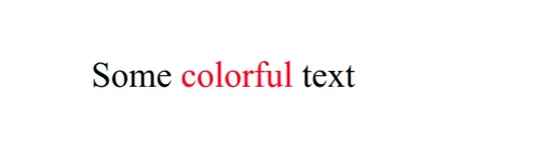 set text color global css