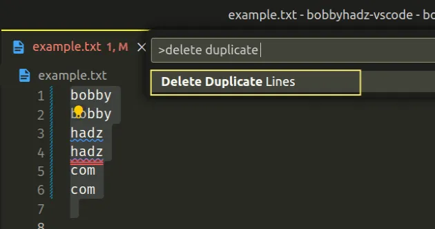 how-to-remove-duplicate-lines-in-visual-studio-code-bobbyhadz