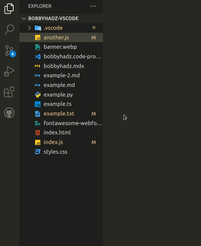 Rename a File, Folder or Workspace in Visual Studio Code | bobbyhadz