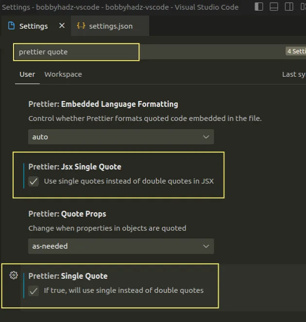 vs-code-replace-double-quotes-with-single-or-vice-versa-bobbyhadz