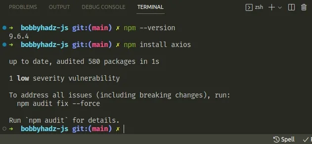 Run NPM Commands scripts Within Visual Studio Code Bobbyhadz