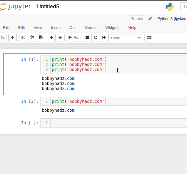 view all keyboard shortcuts in jupyter notebook