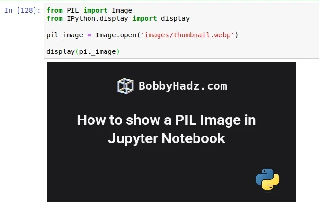 show pil image in jupyter notebook