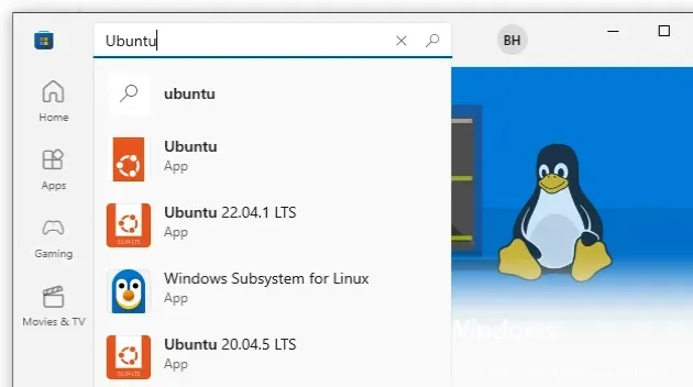 search for linux distribution