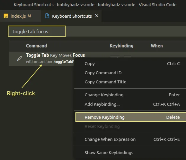 tab-key-not-working-in-visual-studio-code-issue-solved-bobbyhadz