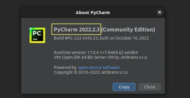 check webstorm version