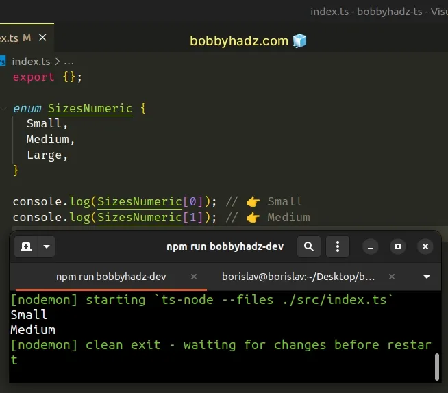 Check If A Value Exists In An Enum In TypeScript Bobbyhadz