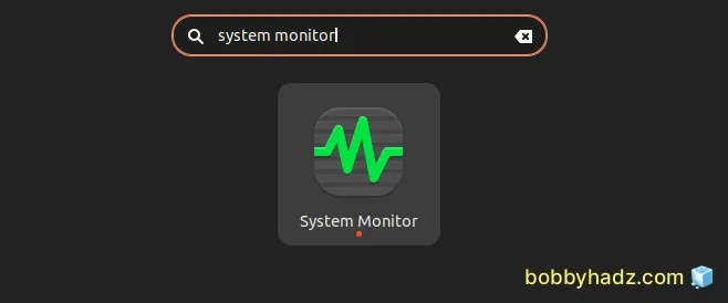 search system monitor