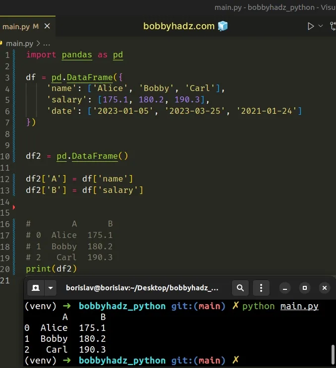 cannot-set-a-dataframe-with-multiple-columns-to-single-column-bobbyhadz