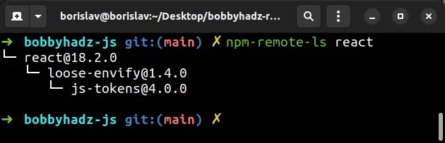 using command without npx prefix
