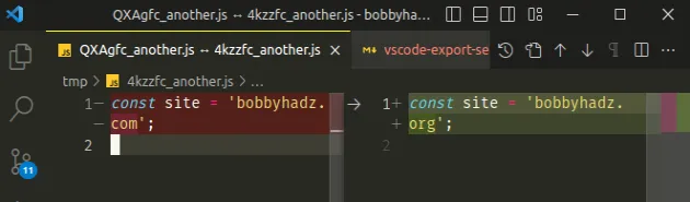 using vscode as default git difftool