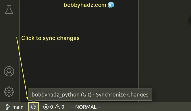 sync changes with remote