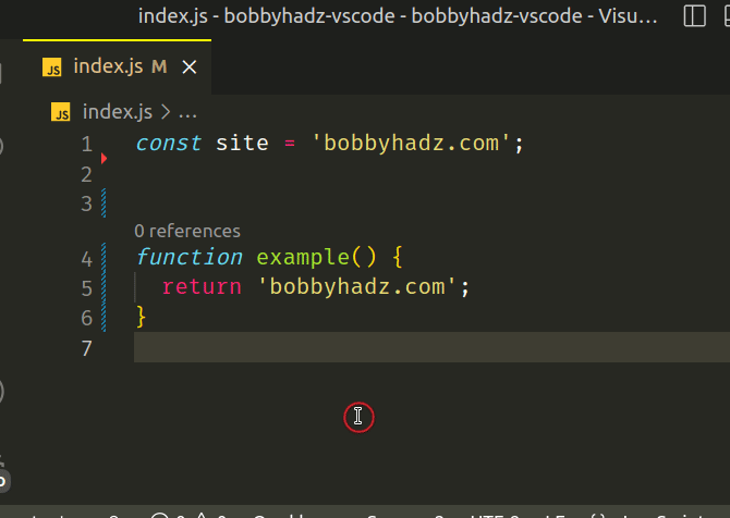 Jump to a closing Bracket, Parenthesis or Tag in VS Code | bobbyhadz
