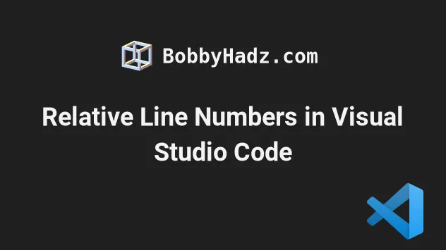 relative-line-numbers-in-visual-studio-code-bobbyhadz