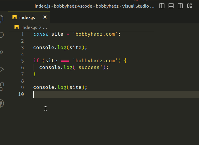 Select or Replace all occurrences of selection in VS Code | bobbyhadz