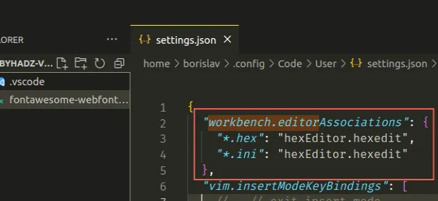 How To View And Edit Binary Files In Visual Studio Code Bobbyhadz