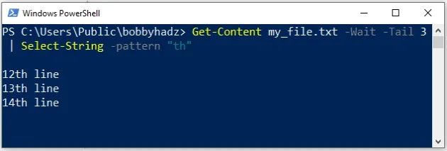 using-get-content-command-with-select-string