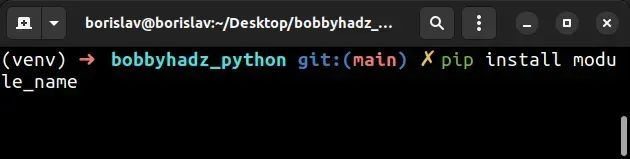 macos linux install python-dotenv